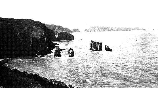 THE WEST COAST OF SARK AND BRECQHOU.