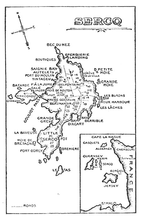 Map of Sercq
