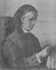 Amalia Perander Eva Ingmanin maalaaman taulun mukaan.