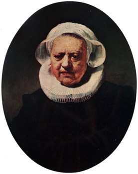 PORTRAIT OF A WOMAN OF EIGHTY-THREE 1634. National Gallery, London.
