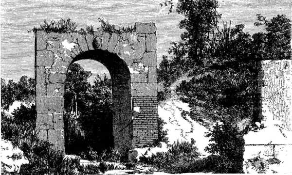 The Nola Gate at Pompeii.