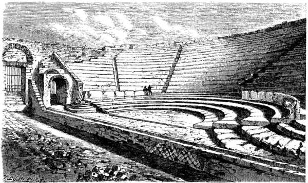 The Smaller Theatre at Pompeii.