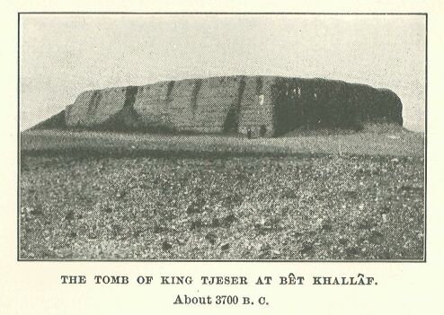 082.jpg the Tomb of King Tjeser at Bêt Khallâf. About 3700 B.c. 