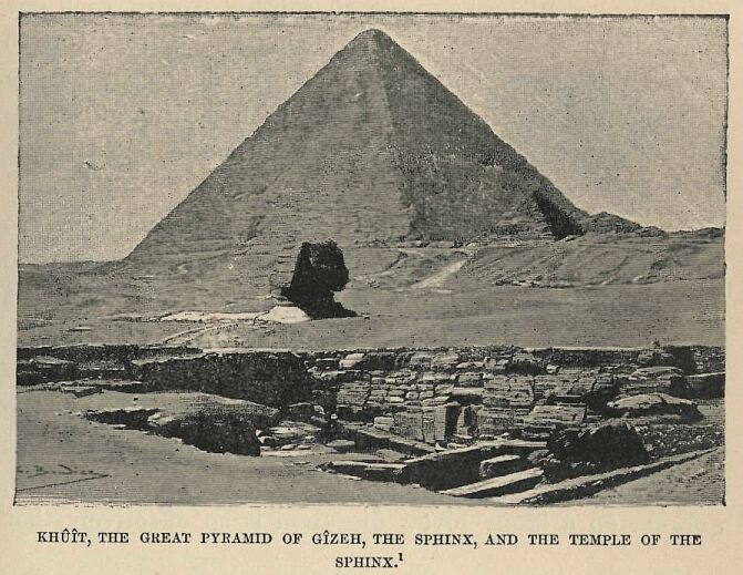 179.jpg KhÛÎt, the Great Pyramid of GÎzeh, The Sphinx, And the Temple of The Sphinx 