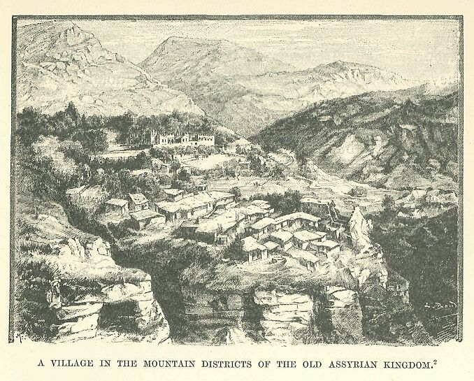 152.jpg a Village in the Mountain Districts of The Old Assan Kingdom 