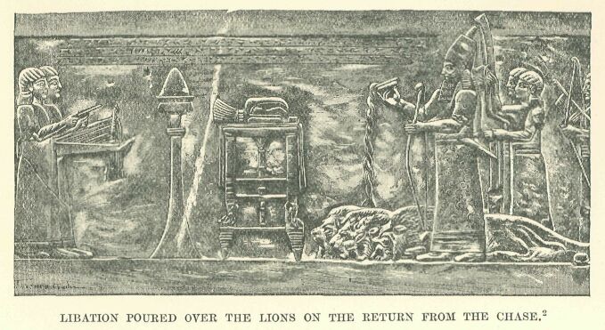 182.jpg Libation Poured over the Lions on The Return From The Chase 