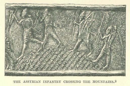 191.jpg the Assyrian Infantry Crossing The Mountains 