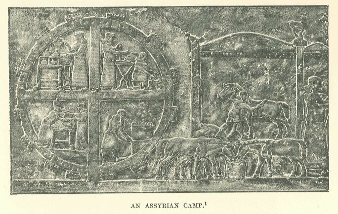 194.jpg an Assyrian Camp 