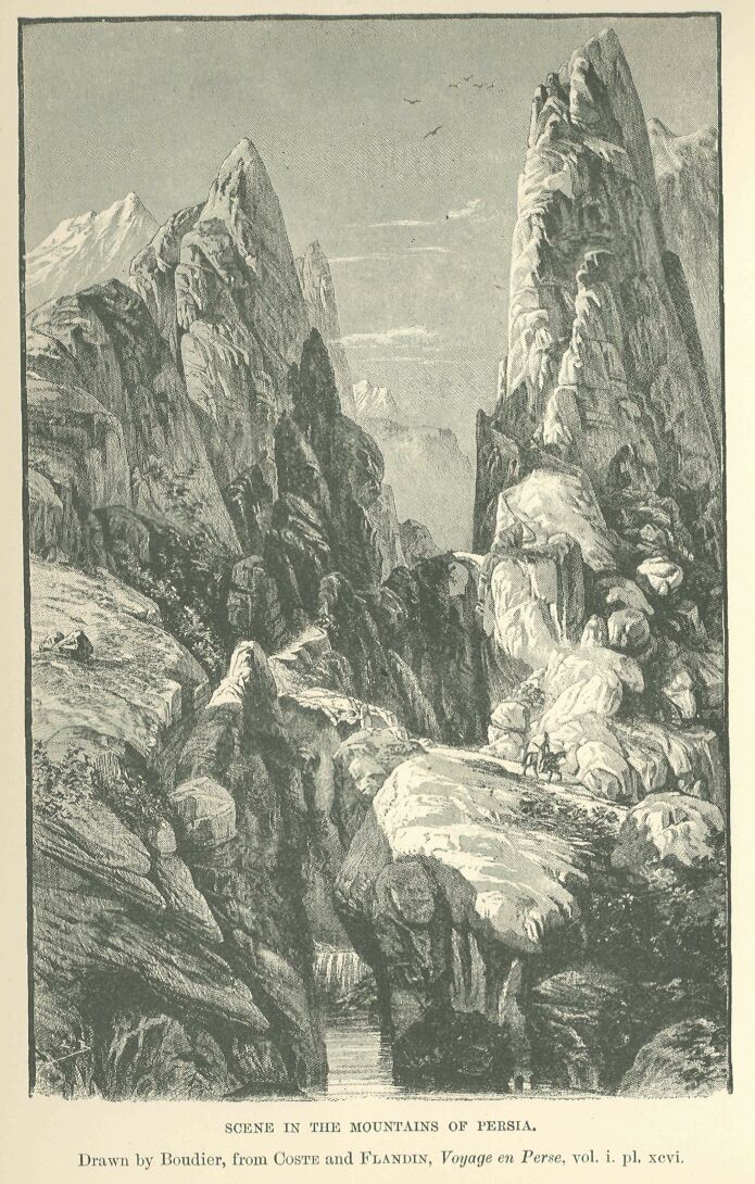 282.jpg Scene in the Mountains of Persia. 