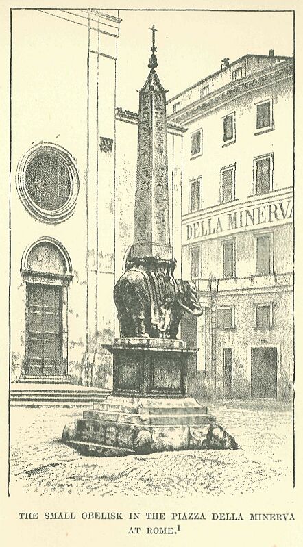 437.jpg the Small Obelisk in The Piazza Della Minerva At Home 