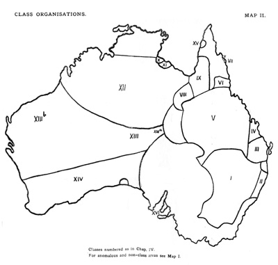 MAP II. CLASS ORGANISATIONS.