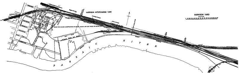 PLATE XVII.—Plan of Harrison Yard
