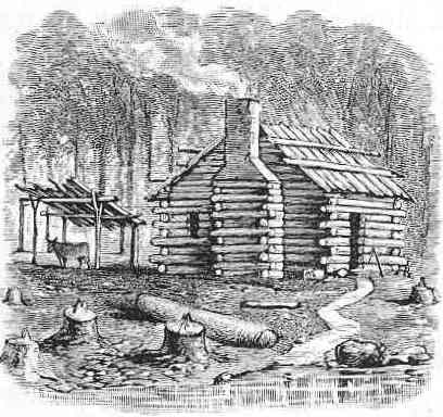 Settler's Log Cabin
