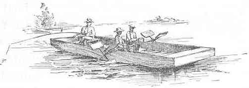 Paddle-wheel Scow