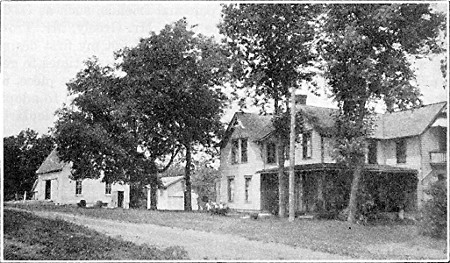Residence of A. W. Richardson, at Howard Lake.