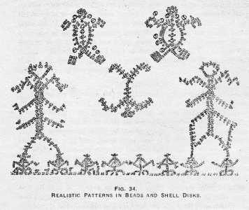 FIG. 34. REALISTIC PATTERNS IN BEADS
AND SHELL DISKS.