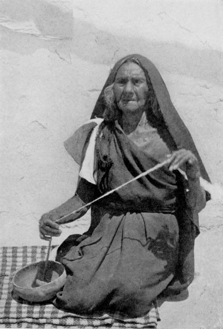 Type of old Indian woman