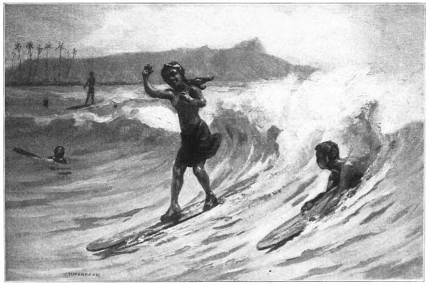 The Favorite Sport of Surf-Riding.