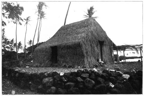 A Grass House of the Olden Time.