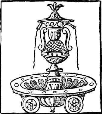 fountain as described in text