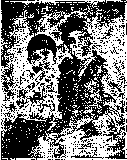 Illustration:
Mrs. Sharrard and Son.