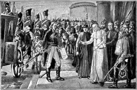 TAKING THE POPE PRISONER

This was accomplished by Berthier,
the French general, in 1798.