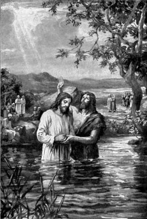 THE BAPTISM OF CHRIST

"Thus it becometh us to fulfil all
righteousness." Matt. 3:15.