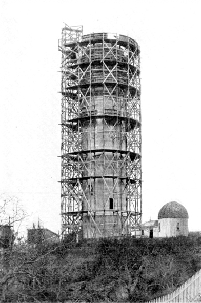 Plate XXIII, Fig. 1.—Scaffolding for Water Tower.