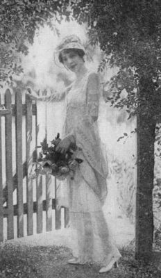 Mrs. Conde Nast in Garden Costume