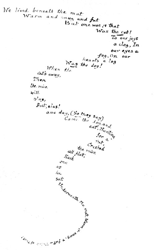 concrete poems about nature. concrete poems below 65279