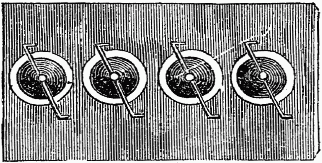 Illustration: Fig. 43 - PLATE OF DIES.