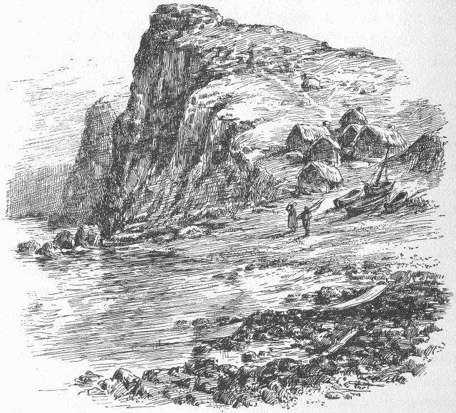 Illustration: A Barren Cliff