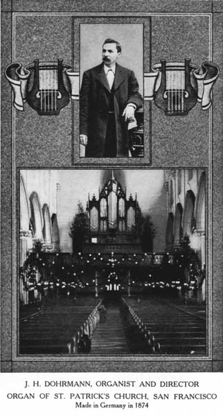 J.H. Dohrmann; Organ of St. Patrick's