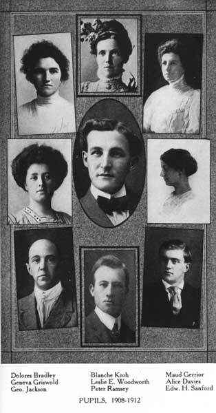 Pupils, 1908-1912
