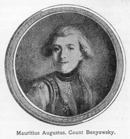 Mauritius Augustus, Count Benyowsky.
