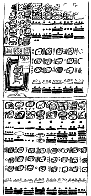 Fig. 367. Copy of Plate 55, Dresden Codex.