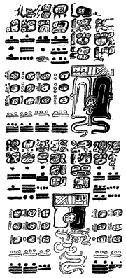 Fig. 369. Copy of Plate 57, Dresden Codex.