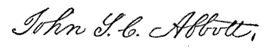 (signature) John S. C. Abbott.