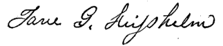 (signature) Jane G. Swisshelm
