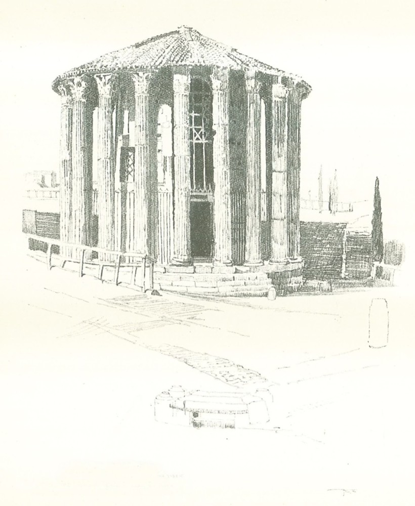 'THE UNKNOWN TEMPLE'-NEAR THE TIBER.