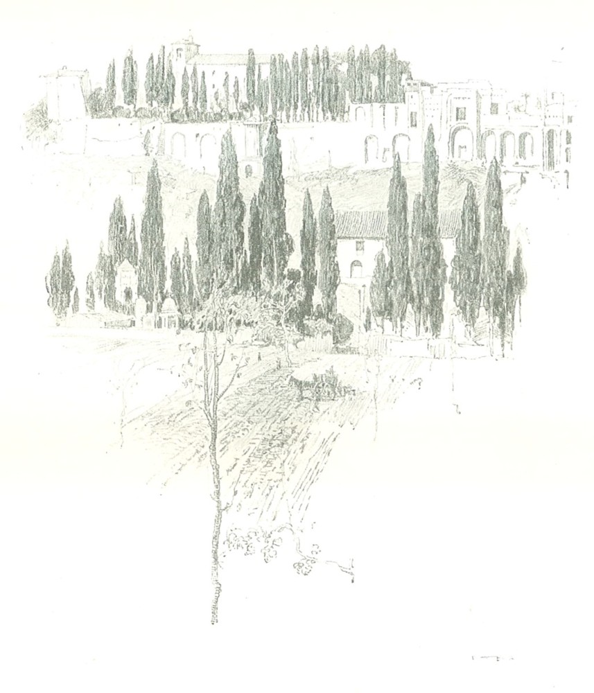THE PALATINE FROM THE AVENTINE.