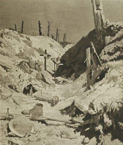 XVI. A Grave in a Trench.