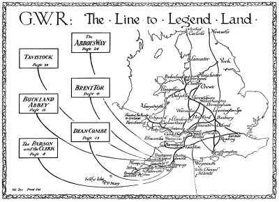 G.W.R: The Line to Legend Land. The Abbot's Way Page 24 Tavistock Page 20 Brent Tor Page 4 Buckland Abbey Page 16 Dean Combe Page 12 The Parson and the Clerk Page 8 Vol. Two Front End