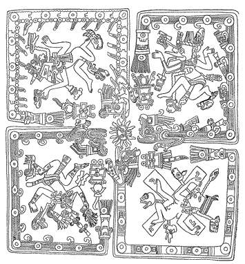 Fig. 4.—Copy of plate 43. Borgian Codex.