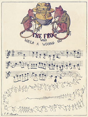 Song: THE FROG WHO WOULD A WOOING GO