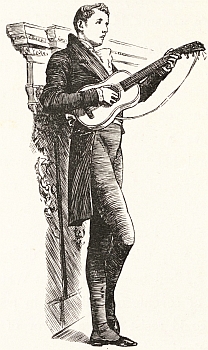 The Young Officer with his Guitar