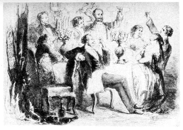 Supper-Party at Les Frères Provençaux. First act in a
Tragedy
