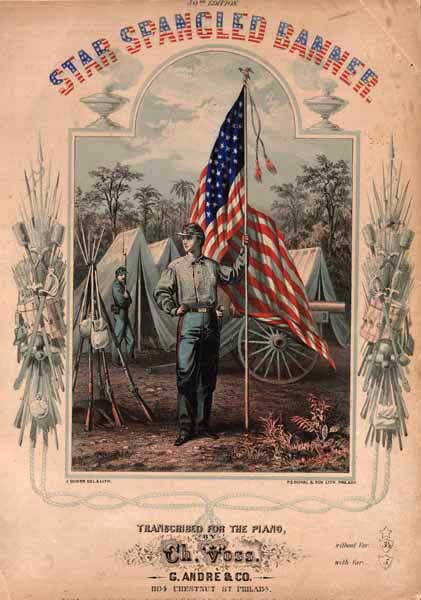 the star spangled banner depiction