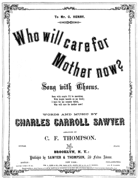 Who Will Care sheet music