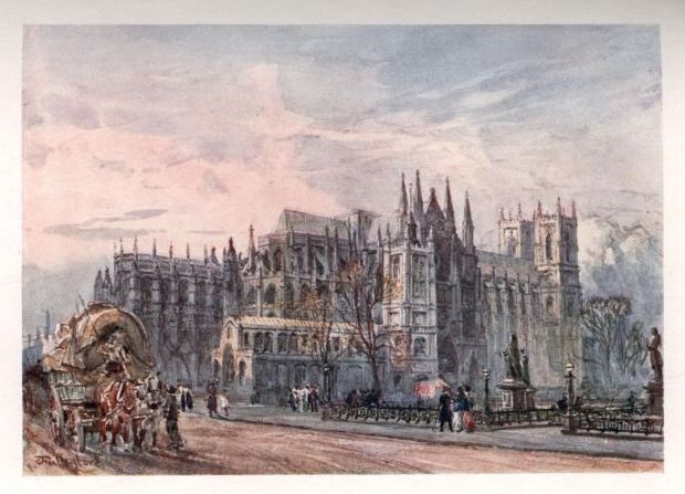 General View of the Abbey from Whitehall